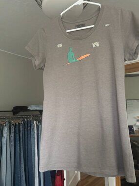 Patagonia Slim Fit Organic Cotton T Shirt • L